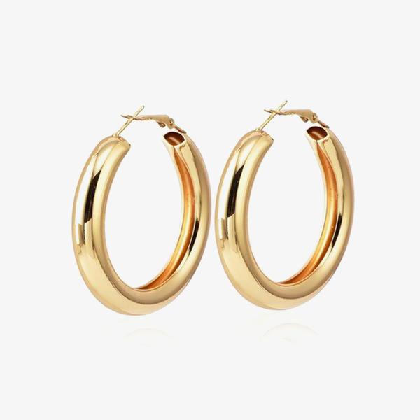 Gold Hoop Earrings