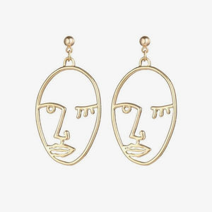 Picasso Artistic Earrings