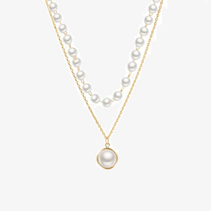 Layered Pearl Choker