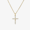 Studded Cross Necklace