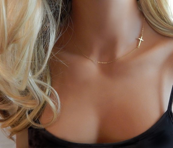 Dainty Cross Necklace