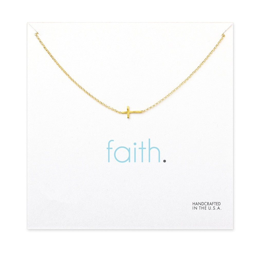 Dainty Cross Necklace