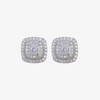 Cushion Studded Earring