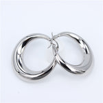 Shaped Hoop Earrings