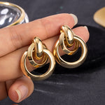 Intertwined Hoop Earrings