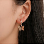 Dainty Butterfly Earrings