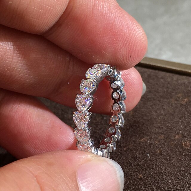 Heart Encrusted Ring